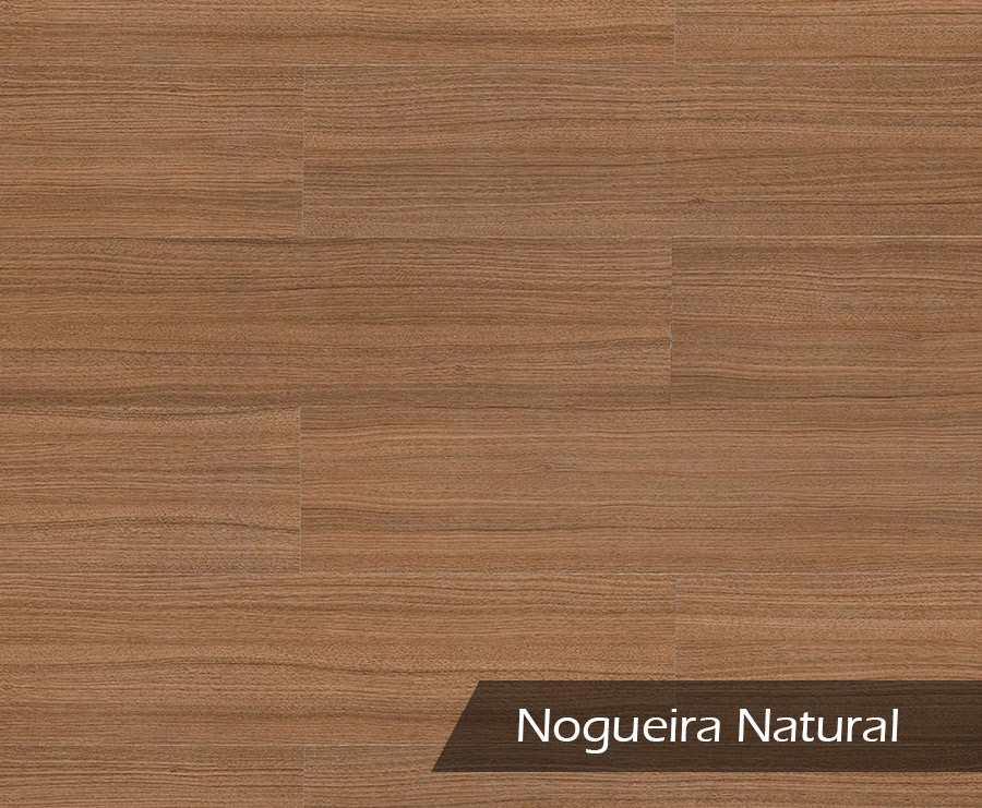 Piso Laminado - Eucafloor Prime - Nogueira Natural