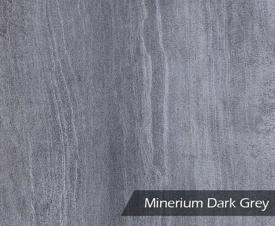 Piso Vinílico - Tarkett Click - Minerium Dark Grey